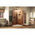 DreamLine DL-6062-22-06 Prism Plus 40 in. D x 40 in. W x 74 3/4 in. H Frameless Shower Enclosure in Oil Rubbed Bronze, Corner Drain Biscuit Base