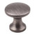 Hardware Resources 3915-BNBDL 1" Diameter Cabinet Knob - Screws Included - Brushed Pewter