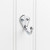 Hardware Resources 1-3/4" Single Zinc Wall Mount Coat and Hat Hook - Screws Included - Polished Chrome - YS05-175PC