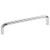 Hardware Resources 5-3/8" Overall Length Steel Wire Cabinet Pull - Screws Included - 128 mm center-to-center Holes - Polished Chrome - S271-128PC