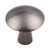 Hardware Resources 988BNBDL 1-1/16" Diameter Cabinet Knob - Screws Included - Brushed Pewter