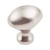 Hardware Resources 1-1/8" Diameter Cabinet Knob - Screws Included - Satin Nickel - 897SN