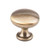 Hardware Resources 3910-AB 1-3/16" Diameter Cabinet Knob - Screws Included - Brushed Antique Brass