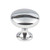 Hardware Resources 3910-PC 1-3/16" Diameter Cabinet Knob - Screws Included - Polished Chrome