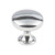 Hardware Resources 1-3/16" Diameter Cabinet Knob - Screws Included - Polished Chrome - 3910-PC