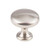 Hardware Resources 1-3/16" Diameter Cabinet Knob - Screws Included - Satin Nickel - 3910-SN