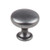 Hardware Resources 1-3/16" Diameter Cabinet Knob - Screws Included - Gun Metal - 3910-DACM
