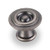 Hardware Resources 1-3/16" Diameter Modern Cabinet Knob - Screws Included - Brushed Pewter - 575BNBDL