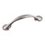 Hardware Resources 647-3BNBDL 4-5/8" Overall Length Cabinet Pull - Screws Included - Brushed Pewter