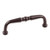 Hardware Resources Z259-3ORB 3-3/8" Overall Length Turned Cabinet Pull - Screws Included - Dark Bronze