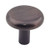 Hardware Resources 1-1/4" Diameter Cabinet Knob - Screws Included - Brushed Oil Rubbed Bronze - 511DBAC