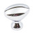 Hardware Resources 897L-PC 1-1/4" Diameter Zinc Cabinet Knob - Screws Included - Polished Chrome