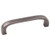 Hardware Resources 3-1/2" Overall Length Cabinet Pull - Screws Included - Brushed Pewter - 984-3BNBDL