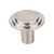 Hardware Resources 331L-SN 1-1/4" Diameter Stepped Cabinet Knob - Screws Included - Satin Nickel