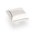 Hardware Resources 1-1/8" Overall Length Square Cabinet Knob - Screws Included - Satin Nickel - 525SN