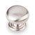 Hardware Resources 1-1/4" Diameter Cabinet Knob - Screws Included - Satin Nickel - 2980SN