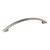 Hardware Resources 6" Overall Length Decorative Cabinet Pull - Screws Included - 128 mm center-to-center Holes - Brushed Pewter - 81065-BNBDL