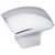 Hardware Resources 1-3/16" Overall Length Cabinet Knob. Packaged with one 8-32 x 1-1/8" screw - Screws Included - Polished Chrome - 431PC