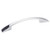 Hardware Resources 847-96PC 5-9/16" Overall Length Cabinet Pull - 96 mm center-to-center Holes - Screws Included - Polished Chrome