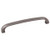 Hardware Resources 984-128BNBDL 5-1/2" Overall Length Cabinet Pull - Screws Included - 128 mm center-to-center Holes - Brushed Pewter