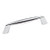 Hardware Resources 4-1/2" Overall Length Cabinet Pull - 96 mm center-to-center Holes - Screws Included - Polished Chrome - 988-96PC