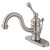 Kingston Brass Single Handle Lavatory Faucet with Pop-Up Drain & Optional Deck Plate - Satin Nickel - KB3408BL