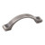 Hardware Resources 4-1/16" Overall Length Cabinet Pull - Screws Included - Brushed Pewter - 511-3BNBDL