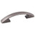 Hardware Resources 4-1/2" Overall Length Cabinet Pull - Screws Included - Brushed Pewter - 771-3BNBDL