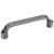 Hardware Resources 239-96BNBDL 4-5/16" Overall Length Scroll Cabinet Pull - 96 mm center-to-center Holes - Screws Included - Brushed Pewter