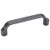 Hardware Resources 4-5/16" Overall Length Scroll Cabinet Pull - 96 mm center-to-center Holes - Screws Included - Gun Metal - 239-96DACM