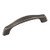 Hardware Resources 4-13/16" Overall Length Cabinet Pull - 96 mm Center to Center - Screws Included - Brushed Pewter - 993-96BNBDL
