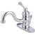 Kingston Brass Single Handle Lavatory Faucet with Pop-Up Drain & Optional Deck Plate - Polished Chrome - KB3401BL