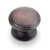 Hardware Resources 3980-DBAC 1-1/4" Diameter Cabinet Knob - Screws Included - Brushed Oil Rubbed Bronze