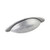 Hardware Resources 4-15/16" Overall Length Shaker Cabinet Cup Pull - Screws Included - Distressed Antique Silver - 8233SIM