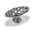 Hardware Resources 749SIM 2-5/16" Overall Length Bird Cage Cabinet Knob - Screws Included - Distressed Antique Silver