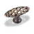 Hardware Resources 749ABSB 2-5/16" Overall Length Bird Cage Cabinet Knob - Screws Included - Antique Brushed Satin Brass