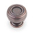Hardware Resources 1-3/16" Diameter Gavel Cabinet Knob - Screws Included - Distressed Oil Rubbed Bronze - 127DMAC