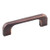 Hardware Resources 264-3DBAC 3-11/16" Overall Length Cabinet Pull - Screws Included - Brushed Oil Rubbed Bronze