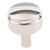 Hardware Resources 1-1/8" Diameter Cabinet Knob - Screws Included - Polished Nickel - 885NI