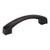 Hardware Resources 4-3/16" Overall Length Cabinet Pull - 96 mm center-to-center Holes - Screws Included - Matte Black - 549-96MB
