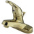 Kingston Brass Single Handle Lavatory Faucet with Pop-Up Drain - Polished Brass KB512