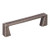 Hardware Resources 4-1/2" Overall Length Cabinet Pull - 96mm center-to-center Holes -Brushed Pewter - 177-96BNBDL