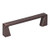 Hardware Resources 177-96DBAC 4-1/2" Overall Length Cabinet Pull - 96mm center-to-center Holes
