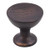 Hardware Resources 667DBAC 1-1/4" Diameter Cabinet Knob - Screws Included - Brushed Oil Rubbed Bronze