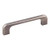 Hardware Resources 4-7/16" Overall Length Cabinet Pull - 96 mm center-to-center Holes - Screws Included - Brushed Pewter - 264-96BNBDL