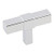 Hardware Resources 2" Overall Length Cabinet "T" Knob - Screws Included - Polished Chrome - 293T-PC