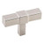 Hardware Resources 2" Overall Length Cabinet "T" Knob - Screws Included - Satin Nickel - 293T-SN