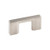Hardware Resources 635-32SN 2-1/4" Overall Length Square Cabinet Pull 32 mm center-to-center - Screws Included - Satin Nickel