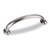 Hardware Resources 650-96BNBDL 4-3/8" Overall Length Cabinet Pull - 96 mm center to center - Screws Included - Brushed Pewter