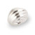 Hardware Resources 415S-SN 1-1/4" Overall Length Cabinet Knob - Screws Included - Satin Nickel